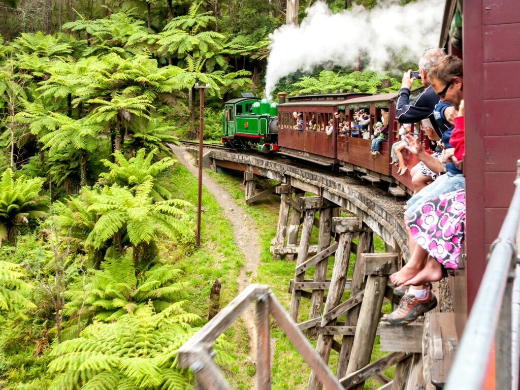 Puffing Billy – Hơi thở hoài cổ giữa rừng xuân Dandenong 22 Puffing Billy – Hơi thở hoài cổ giữa rừng xuân Dandenong
